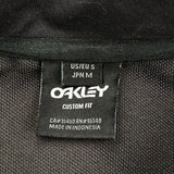Racing Team Oakley Rugby Shirt - Small Black Cotton