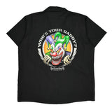 Joker Dickies Graphic Short Sleeve Shirt - 2XL Black Polyester Blend