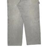 DICKIES Mens Relaxed Fit Grey Cotton Blend Denim Jeans W34 L30 Workwear Casual