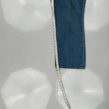 Levis Math Club Flare Jeans - 31W US 8 Blue Cotton