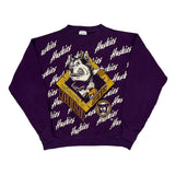University Of Washington Huskies Tultex College Sweatshirt - Large Purple Cotton