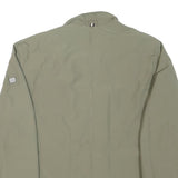 PIERRE CARDIN Mens Beige Jacket M Polyester Blend Plain Zip Casual Lightweight