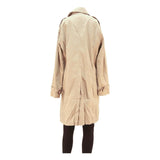 MARC O'POLO Womens Beige Cotton Double Breasted Jacket S Cotton Plain Button