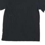 CHAMPION Mens Black Graphic T-Shirt M Short Sleeve Crew Neck Logo Print