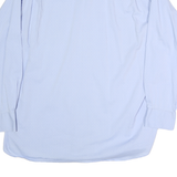 TOMMY HILFIGER Mens Blue Shirt XL Cotton Classic Fit Long Sleeve Button Collar