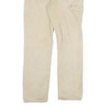 CARHARTT Mens Cotton Blend Beige Relaxed Fit Straight Leg Trousers W32 L29