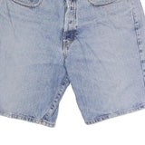 GUESS JEANS Mens Denim Blue Casual Shorts L W34 Classic Fit Cotton Blend