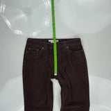 Tommy Hilfiger Boot Cut Pants - 31W US 8 Brown Corduroy