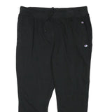 CHAMPION Womens Joggers Black XL W36 L26 Slim Tapered Cotton Blend Sportswear