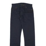 LEVI'S 504 Mens Regular Fit Straight Denim Dark W30 L34 Classic Zip Jeans