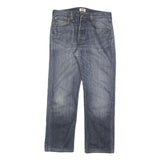 LEVI'S 501 Mens Jeans Blue Regular Straight Denim Medium W36 L32 Classic Denim