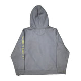 Carhartt Spellout Hoodie - 3XL Gray Cotton Blend