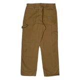 Wrangler Carpenter Pants - 30W 30L Brown Cotton