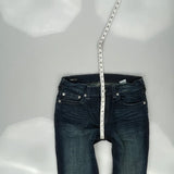 True Religion Skinny Jeans - 34W 31L Dark Wash Cotton