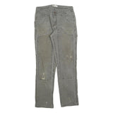 CARHARTT Womens Slim Fit Grey Denim Jeans W28 L28 Workwear Style