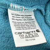 Age 10 Carhartt Hoodie - Medium Blue Cotton Blend
