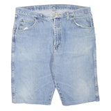 WRANGLER Womens Denim Casual Blue Shorts Size L W38 Relaxed Fit Premium Style