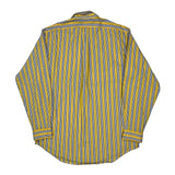 Ralph Lauren Striped Shirt - Large Blue Cotton