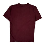Carhartt T-Shirt - Small Burgundy Cotton
