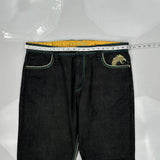 Eagle Embroidery Coogi Jeans - 42W 35L Blue Denim
