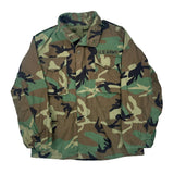 U.S. Army Camo Field Jacket - Medium Camo Cotton Blend