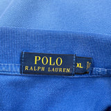 Ralph Lauren Polo Shirt - XL Blue Cotton
