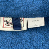 Woolrich Fleece Gilet - Large Blue Polyester