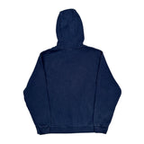 Nike College Hoodie - Large Navy Cotton