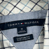 Tommy Hilfiger Checked Shirt - Medium Blue Cotton