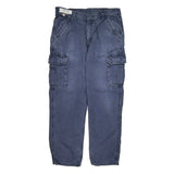 Carhartt Cargo Pants - 36W 30L Blue Cotton