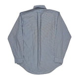 Yarmouth Ralph Lauren Checked Shirt - Medium Blue Cotton