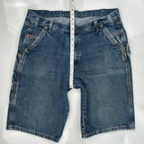 Dickies Cargo Denim Shorts - 36W 11L Blue Denim