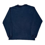Carhartt Long Sleeve T-Shirt - Medium Blue Cotton
