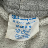 Reverse Weave Champion Hoodie - Medium Grey Cotton Blend