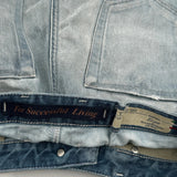 Diesel Denim Shorts - 30W UK 8 Light Wash Denim