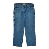 Schmidt Carpenter Jeans - 37W 32L Blue Cotton