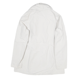 THE NORTH FACE Womens White Jacket M Polyester Blend Plain Zip Outdoor Hydent