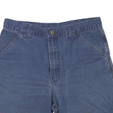 CARHARTT Mens Shorts Blue Casual M W33 Cotton Blend Durable Workwear
