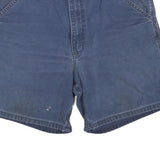 CARHARTT Mens Shorts Blue Casual M W33 Cotton Blend Durable Workwear