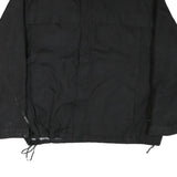 CALVIN KLEIN Mens Black Jacket 2XL Polyester Blend Plain Zip Casual Outerwear