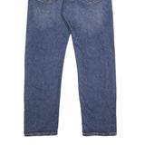 LEVI'S 505 Mens Jeans Blue Regular Straight Denim Medium W32 L30 Classic Fit Zip