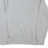 CHAMPION Mens Grey Crew Neck S Cotton Blend Sweatshirt Logo Print Casual