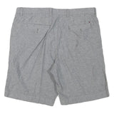TOMMY HILFIGER Mens Shorts Grey XL W36 Classic Cotton Blend Casual