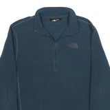 THE NORTH FACE Mens Blue Plain Jumper Crew Neck Basic Knit M Outdoor Fleece