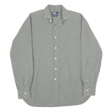 POLO RALPH LAUREN Mens Green Check Shirt XL Casual Cotton Long Sleeve Button