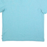 NAUTICA Mens Blue Short Sleeve Plain XL Cotton Blend Polo Shirt Classic Fit