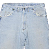 WRANGLER Mens Shorts Blue Casual Denim L W36 Light Wash Summer
