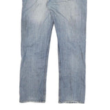 LEVI'S 504 Mens Jeans Blue Regular Straight Denim Light W34 L30 Classic Zip