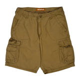 Lee Cargo Shorts - 32W 10L Brown Cotton
