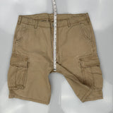 Levis Cargo Shorts - 38W 10L Beige Cotton